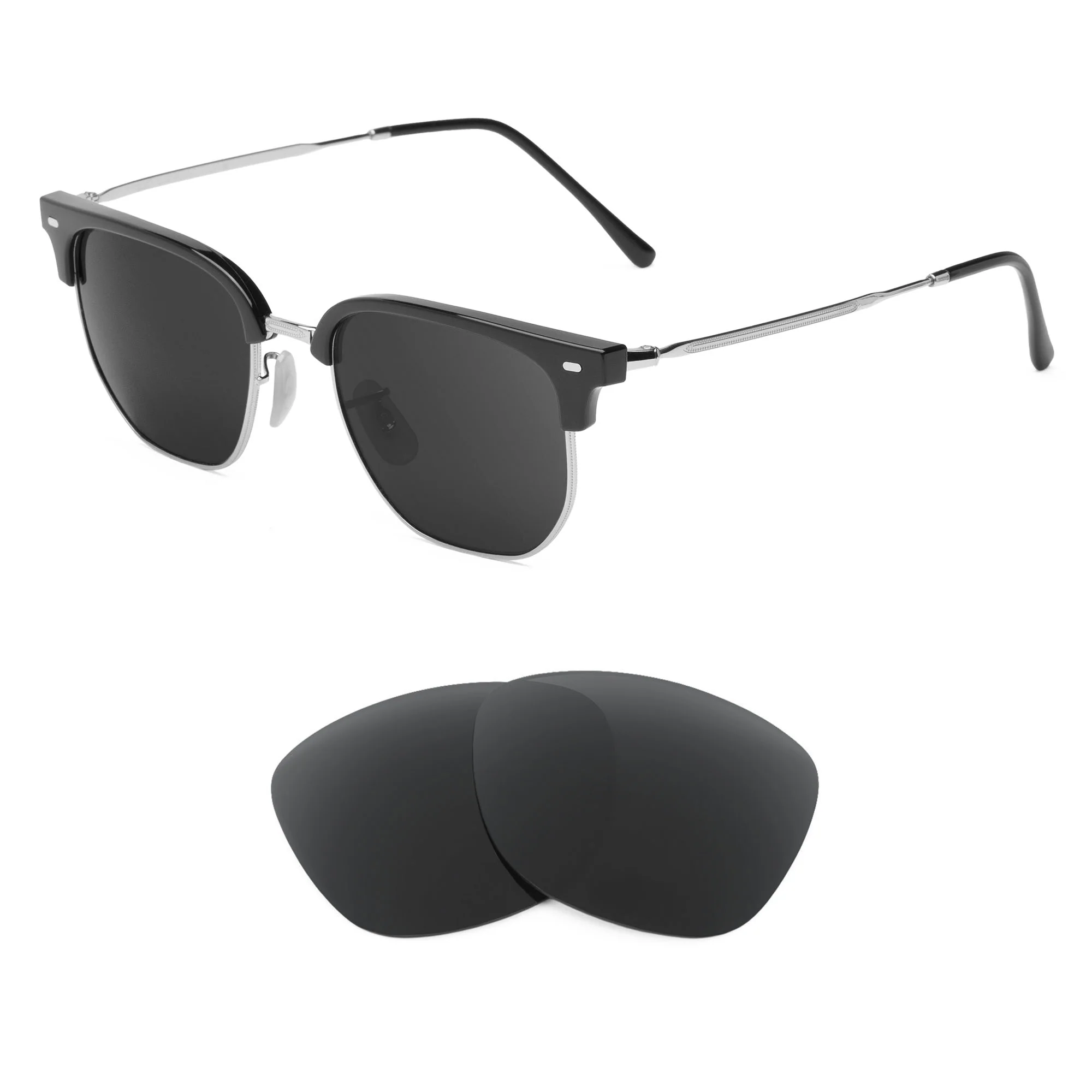 Revant Replacement Lenses for Ray-Ban New Clubmaster RB4416 51mm