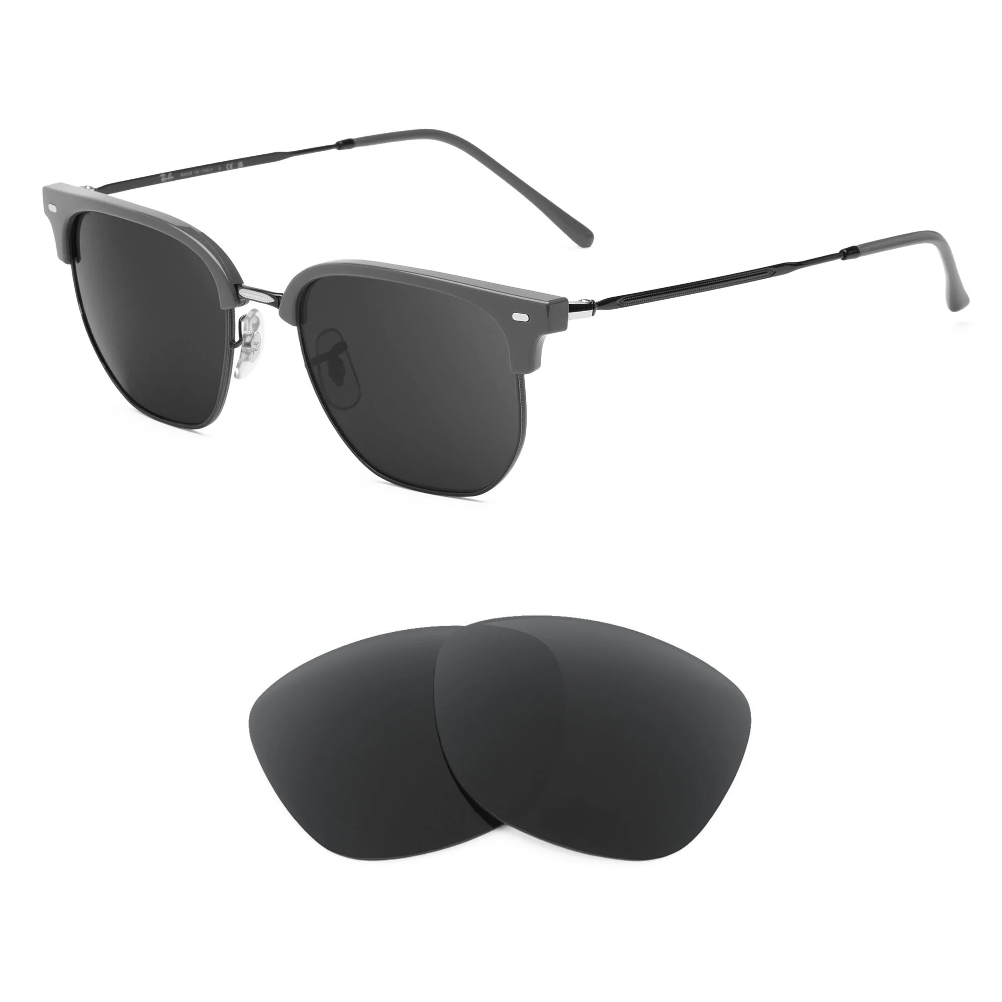 Revant Replacement Lenses for Ray-Ban New Clubmaster RB4416 53mm