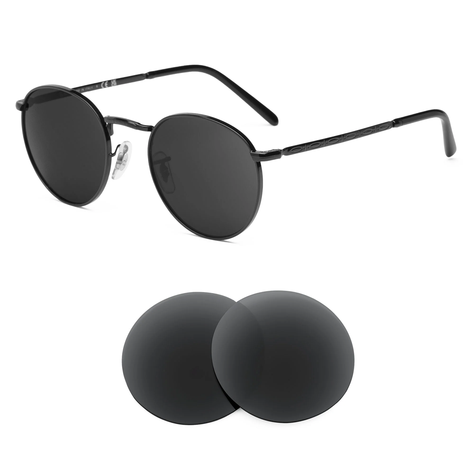 Revant Replacement Lenses for Ray-Ban New Round RB3637 50mm