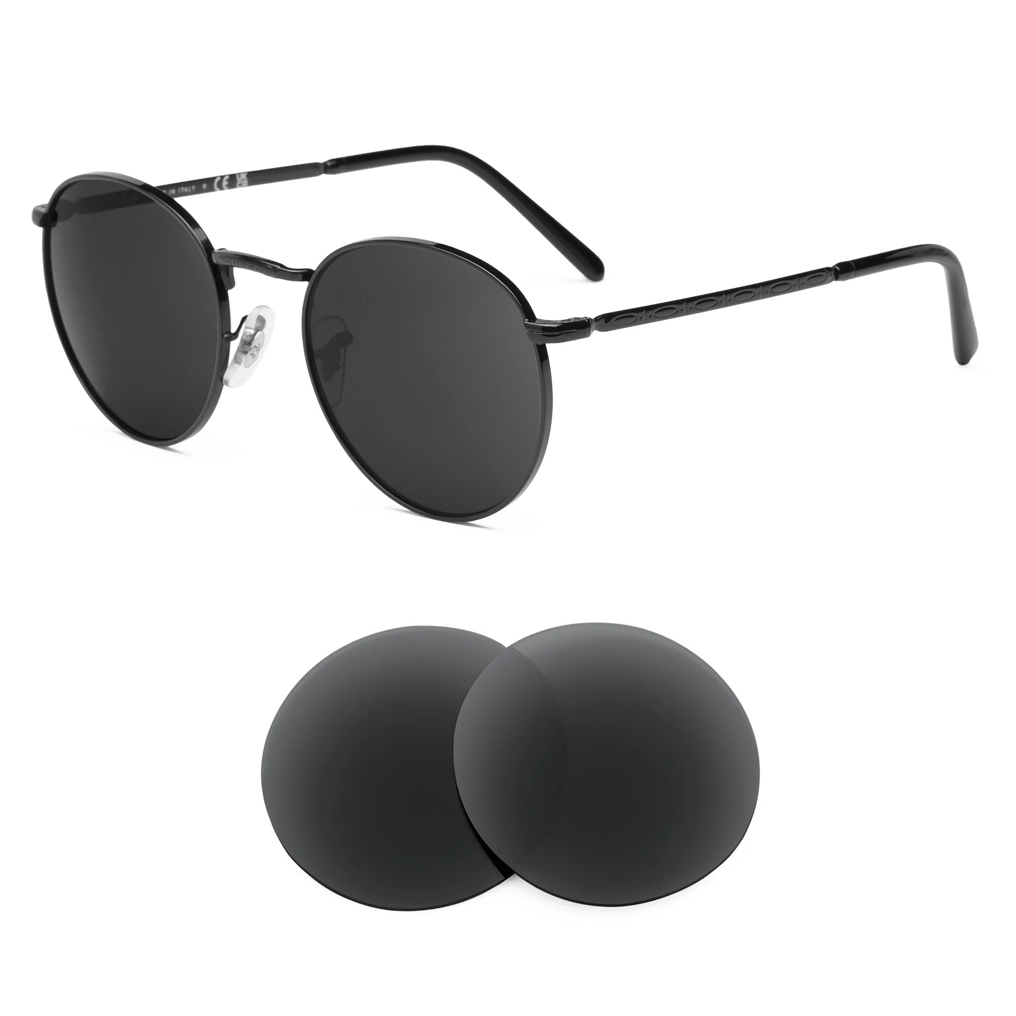 Revant Replacement Lenses for Ray-Ban New Round RB3637 53mm