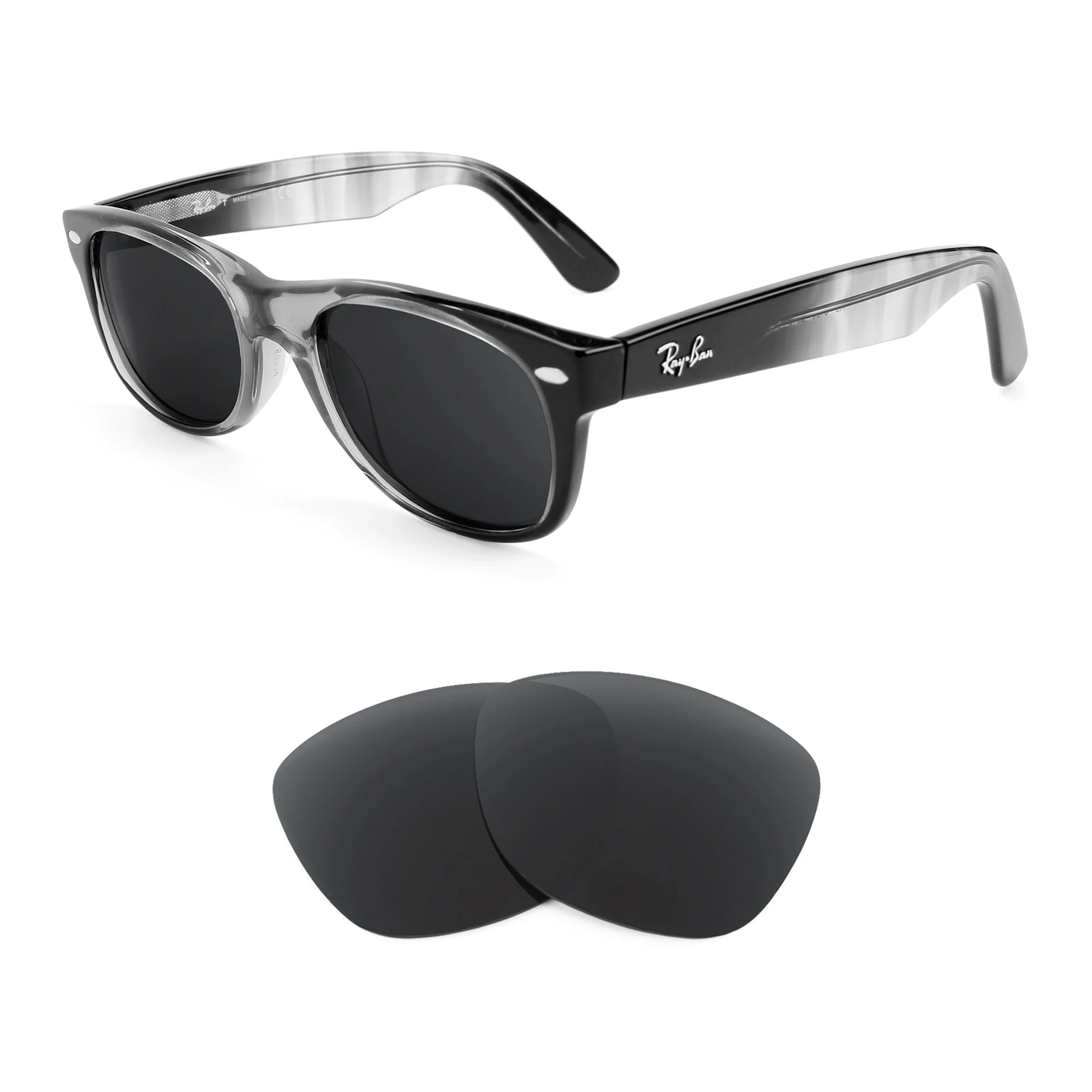 Revant Replacement Lenses for Ray-Ban New Wayfarer RB5184 50mm - Image 2