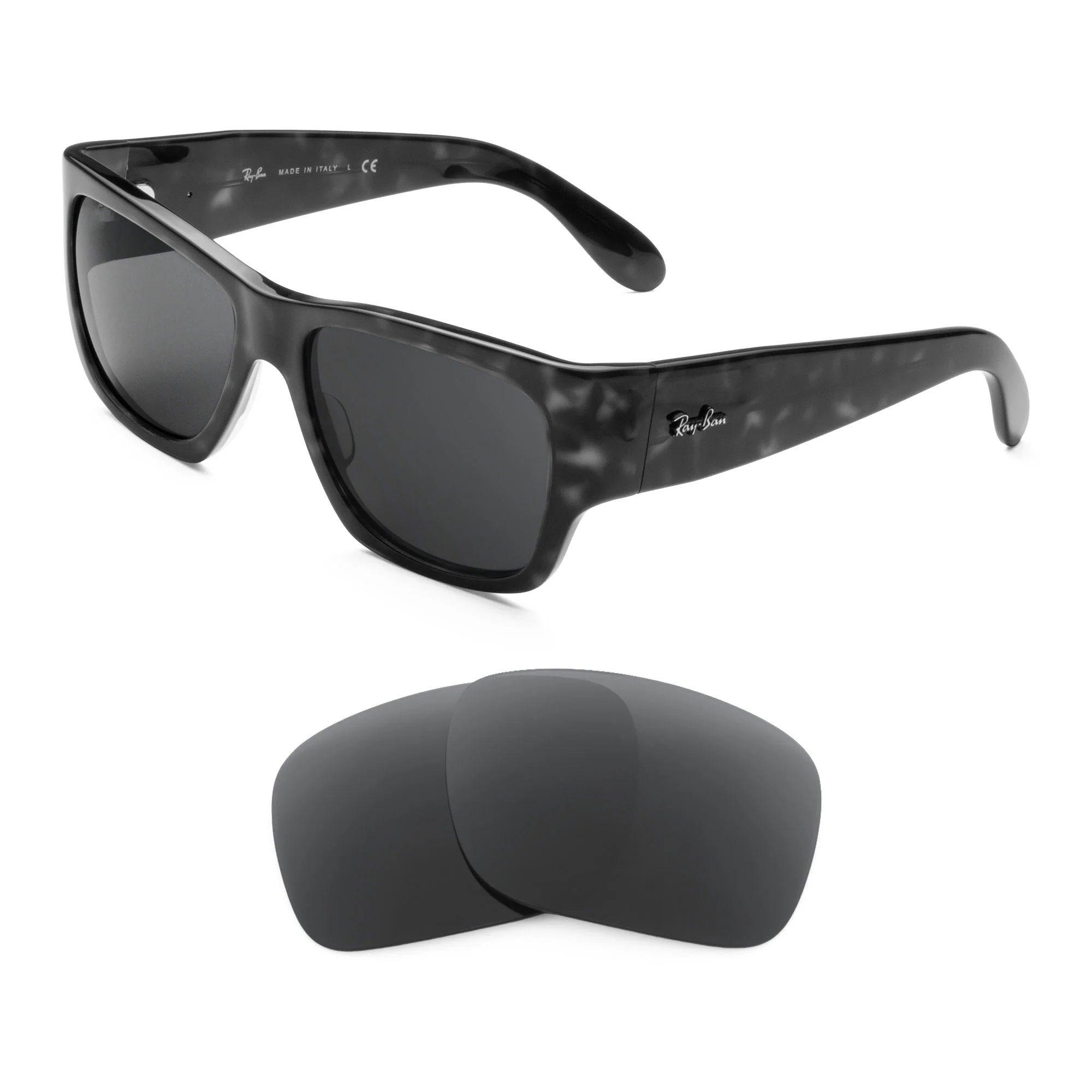 Revant Replacement Lenses for Ray-Ban Nomad RB2187 54mm