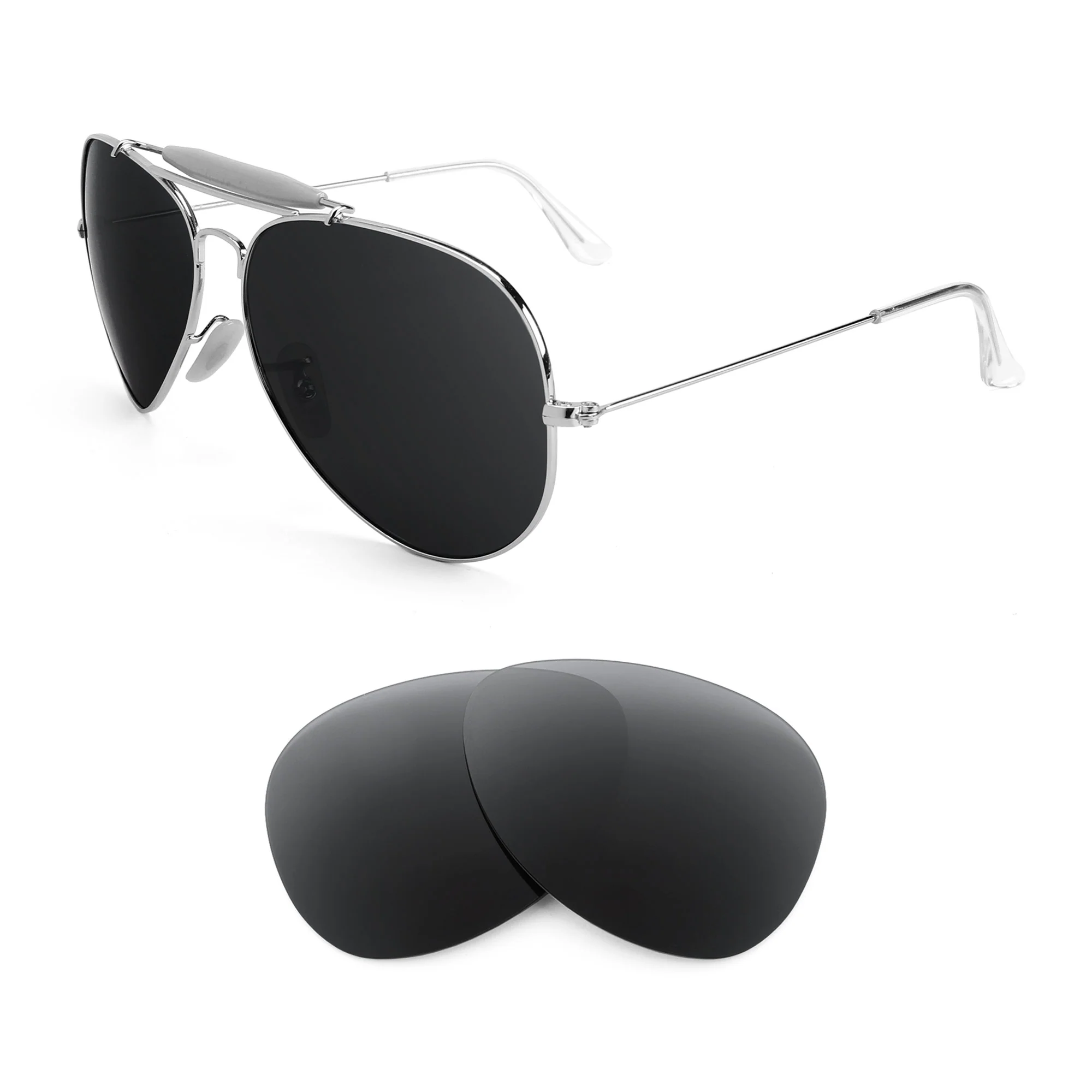 Revant Replacement Lenses for Ray-Ban Outdoorsman II RB3029 62mm