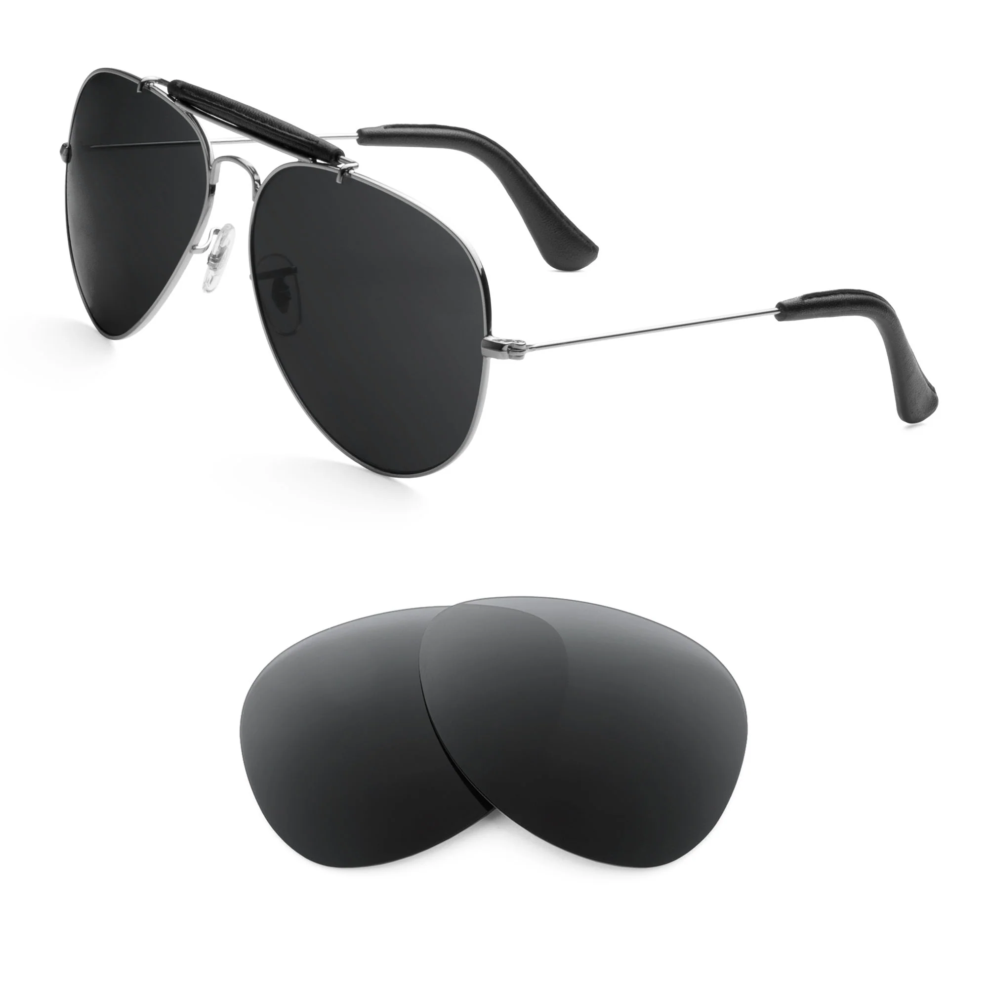 Revant Replacement Lenses for Ray-Ban Outdoorsman Craft RB3422Q 62mm