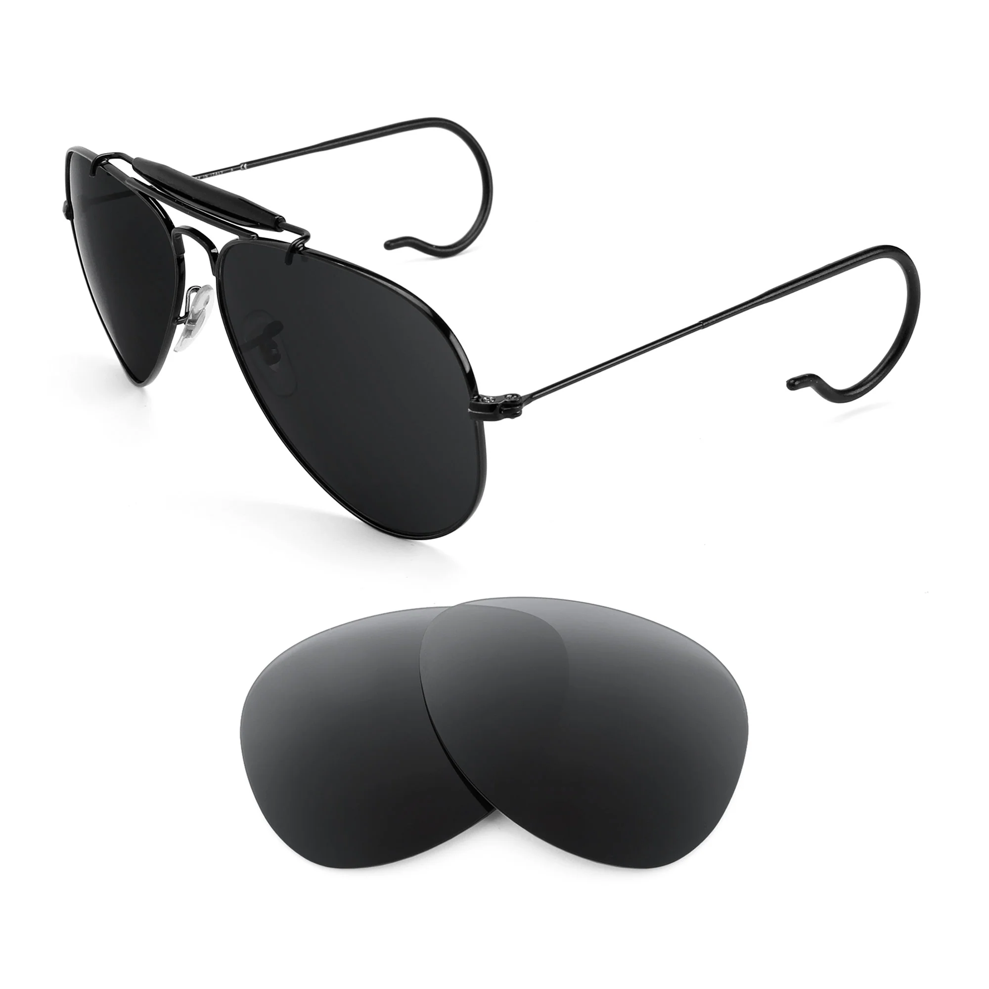 Revant Replacement Lenses for Ray-Ban Outdoorsman RB3030 58mm