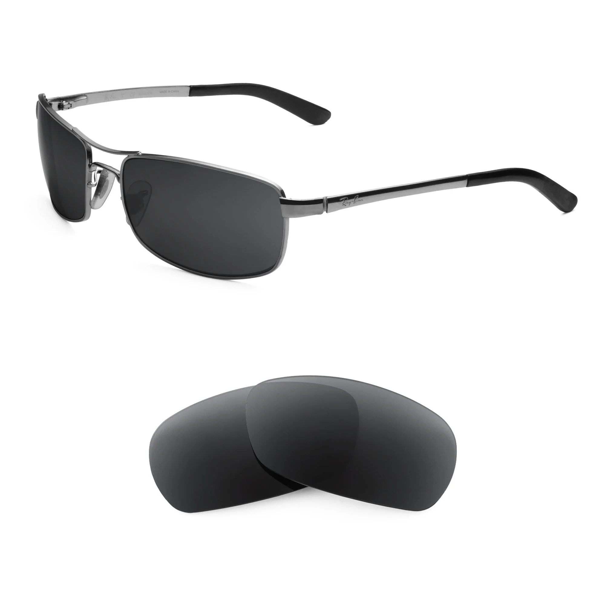 Revant Replacement Lenses for Ray-Ban RB3212 61mm