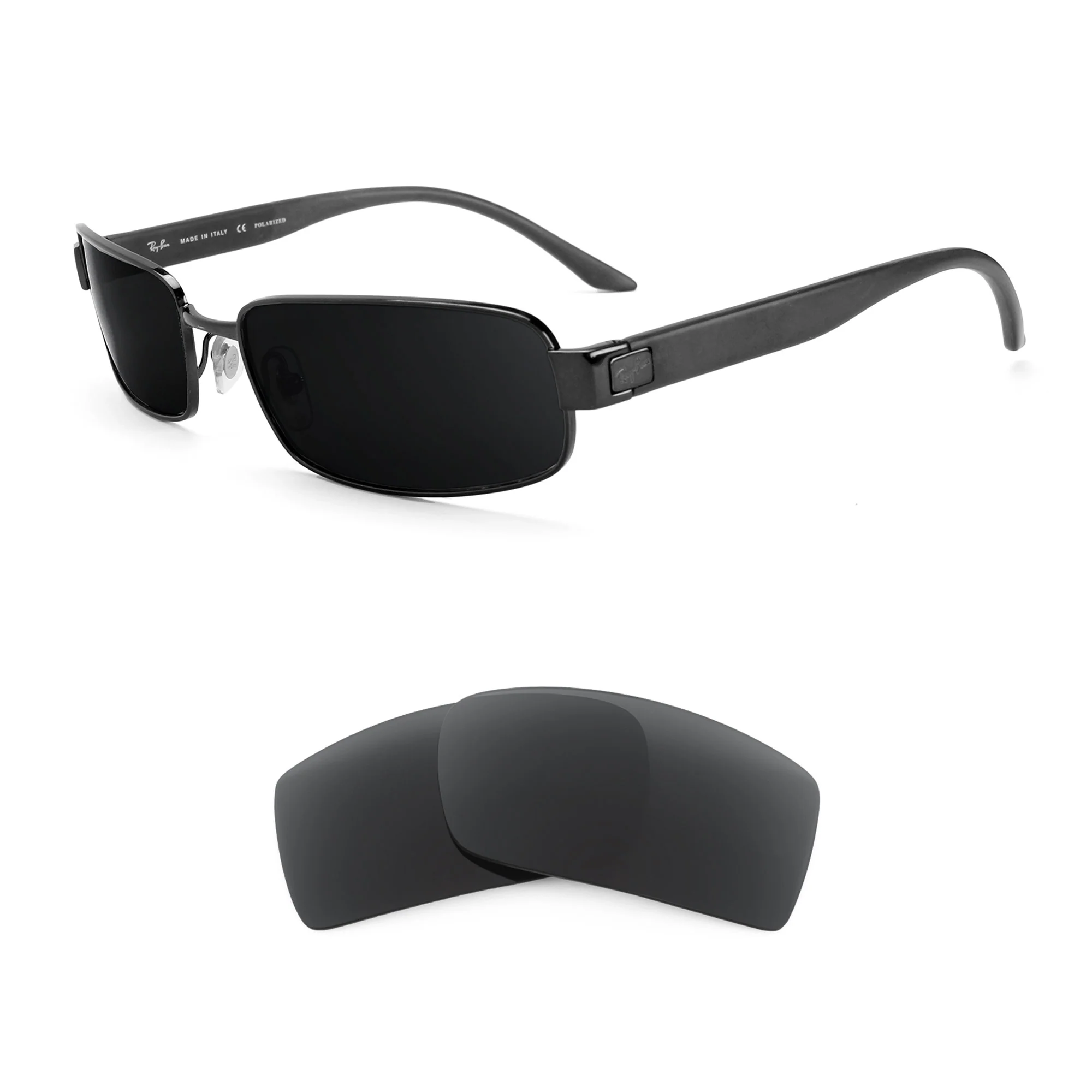 Revant Replacement Lenses for Ray-Ban RB3256 58mm