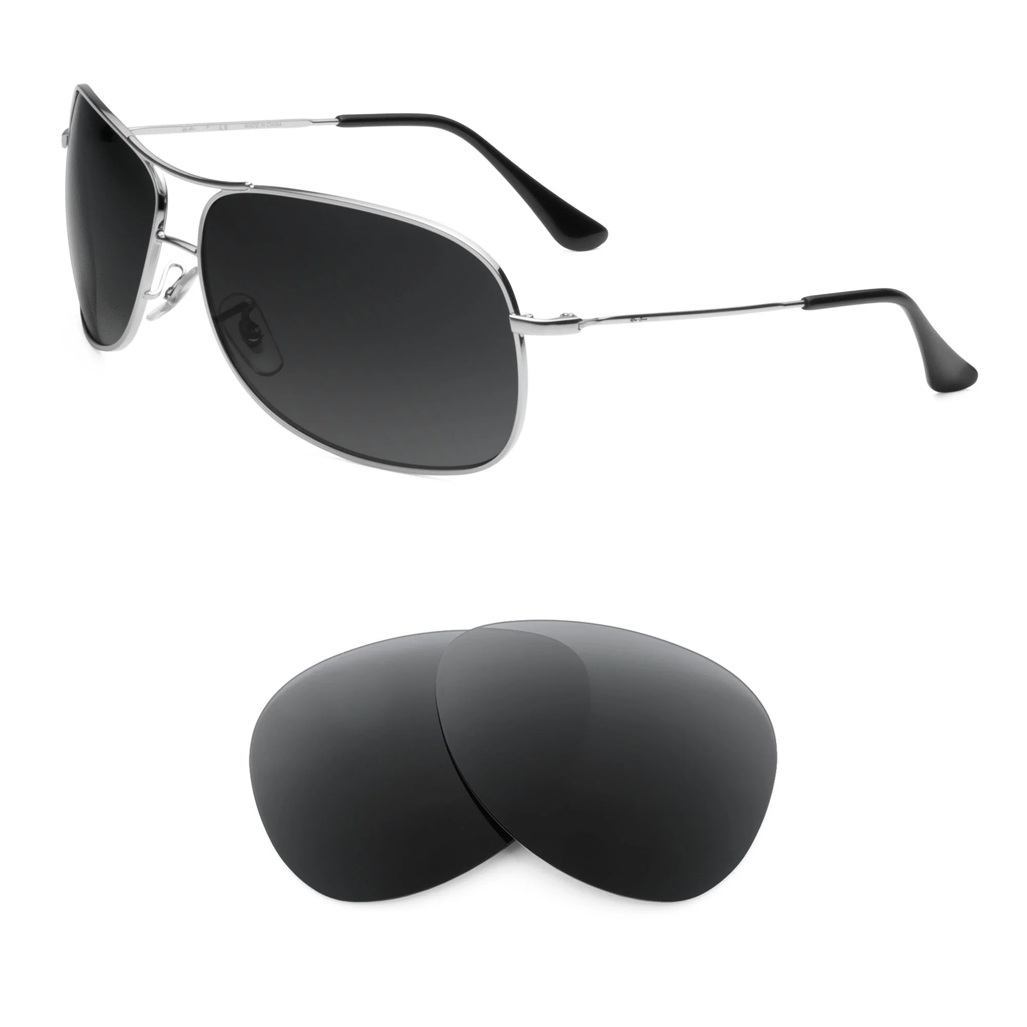 Revant Replacement Lenses for Ray-Ban RB3267 64mm