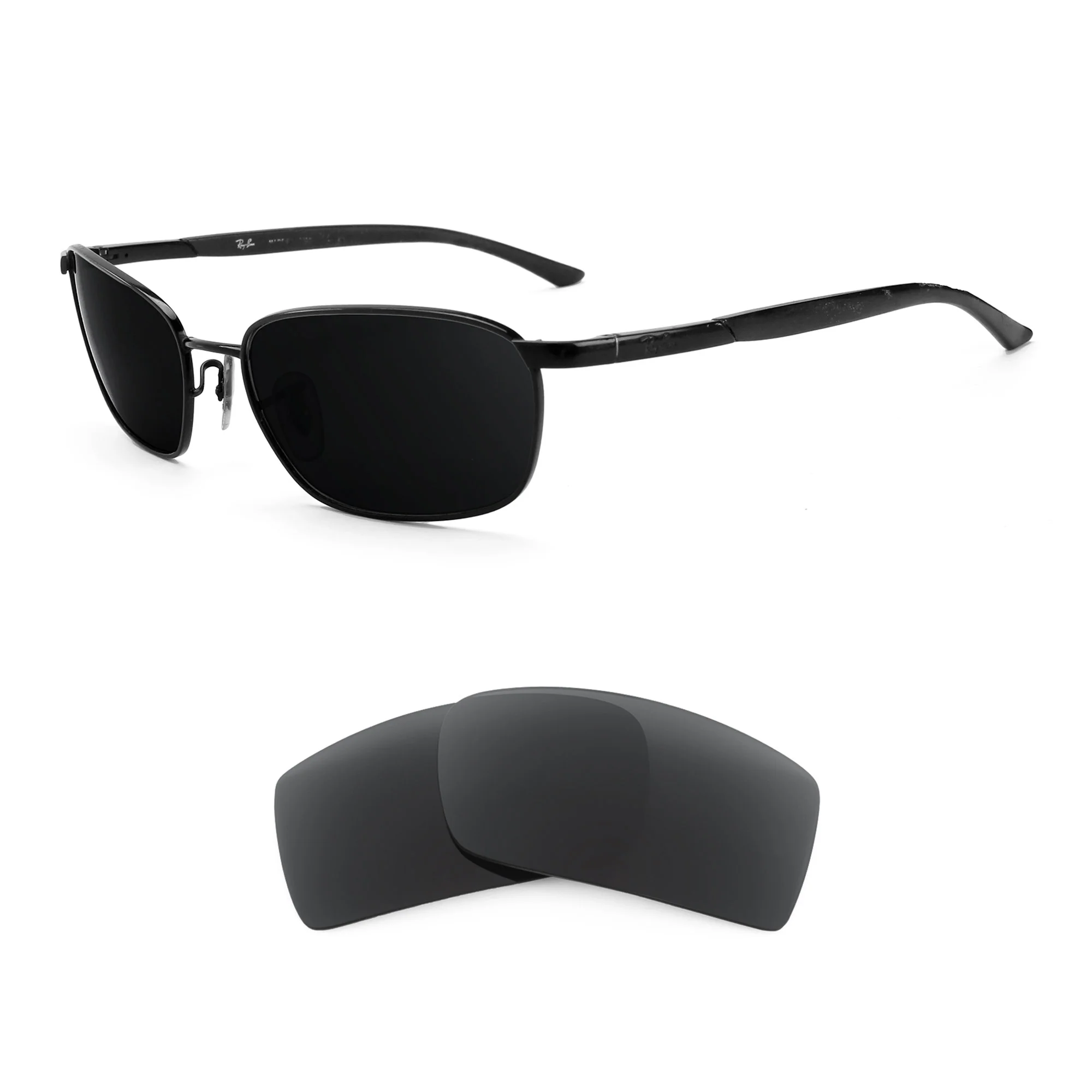 Revant Replacement Lenses for Ray-Ban RB3301 56mm
