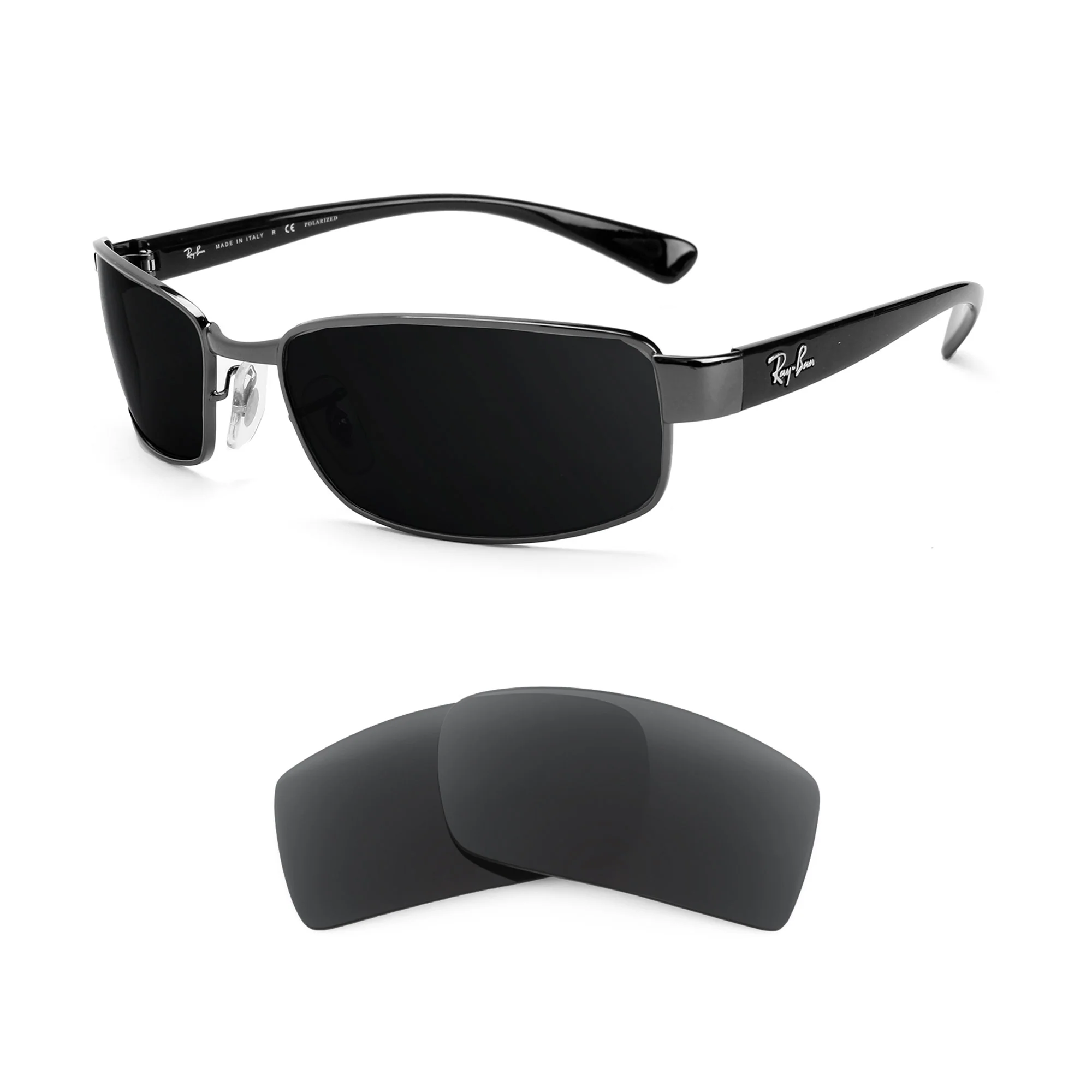 Revant Replacement Lenses for Ray-Ban RB3364 59mm