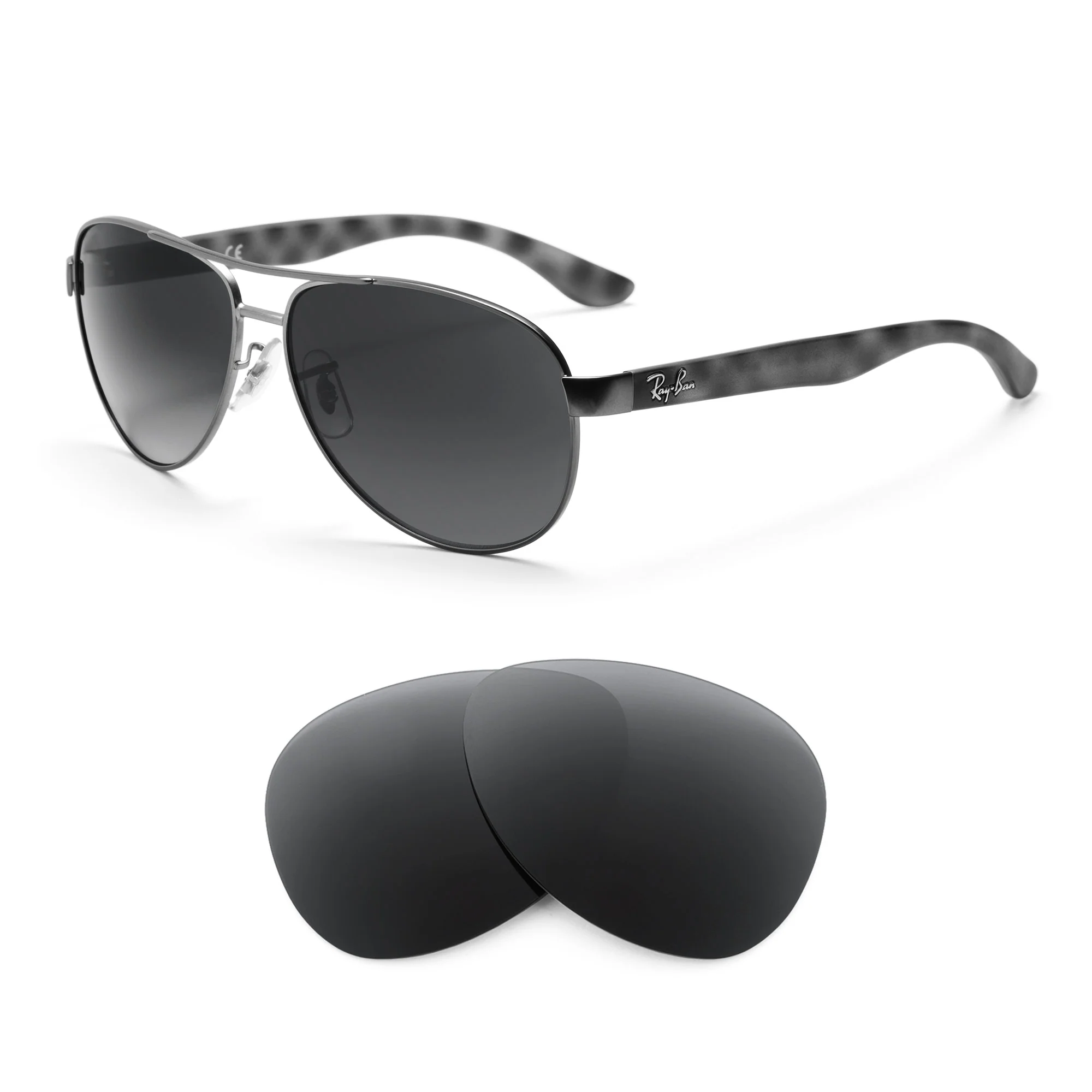 Revant Replacement Lenses for Ray-Ban RB3457 59mm