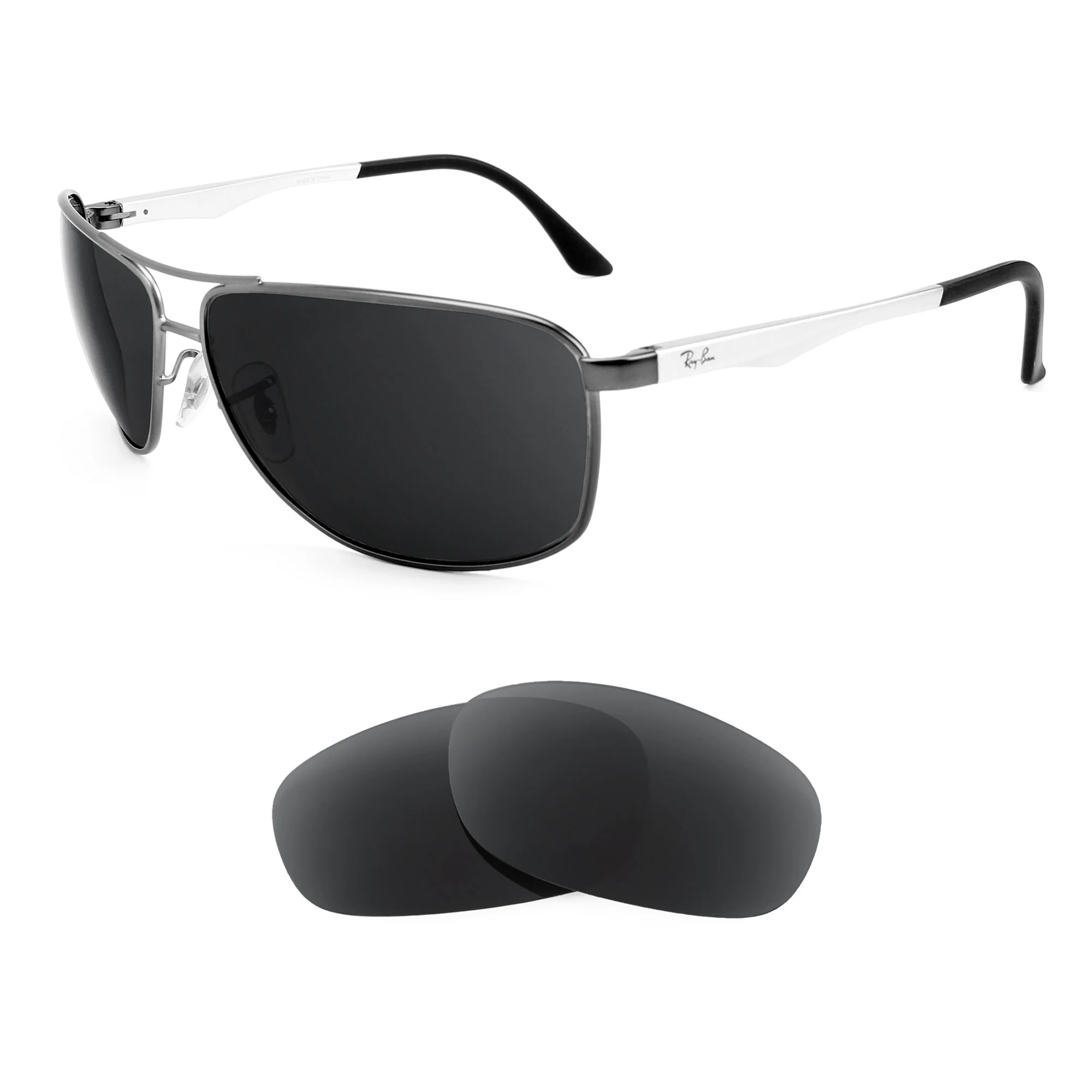 Revant Replacement Lenses for Ray-Ban RB3506 64mm