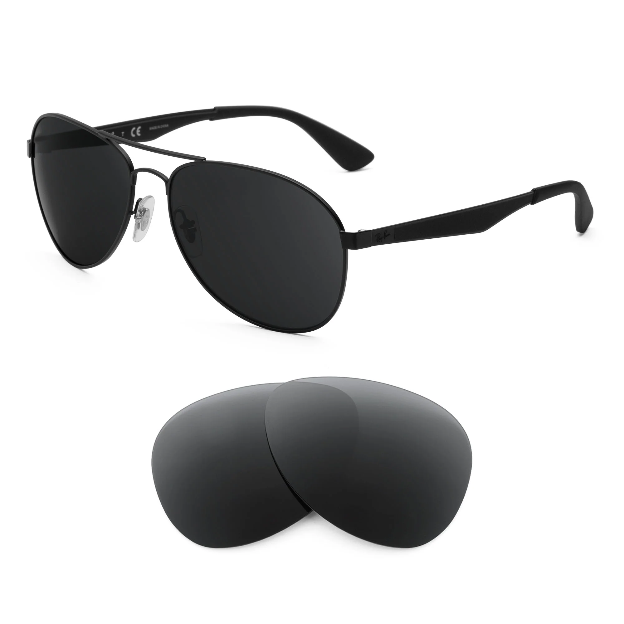 Revant Replacement Lenses for Ray-Ban RB3549 61mm