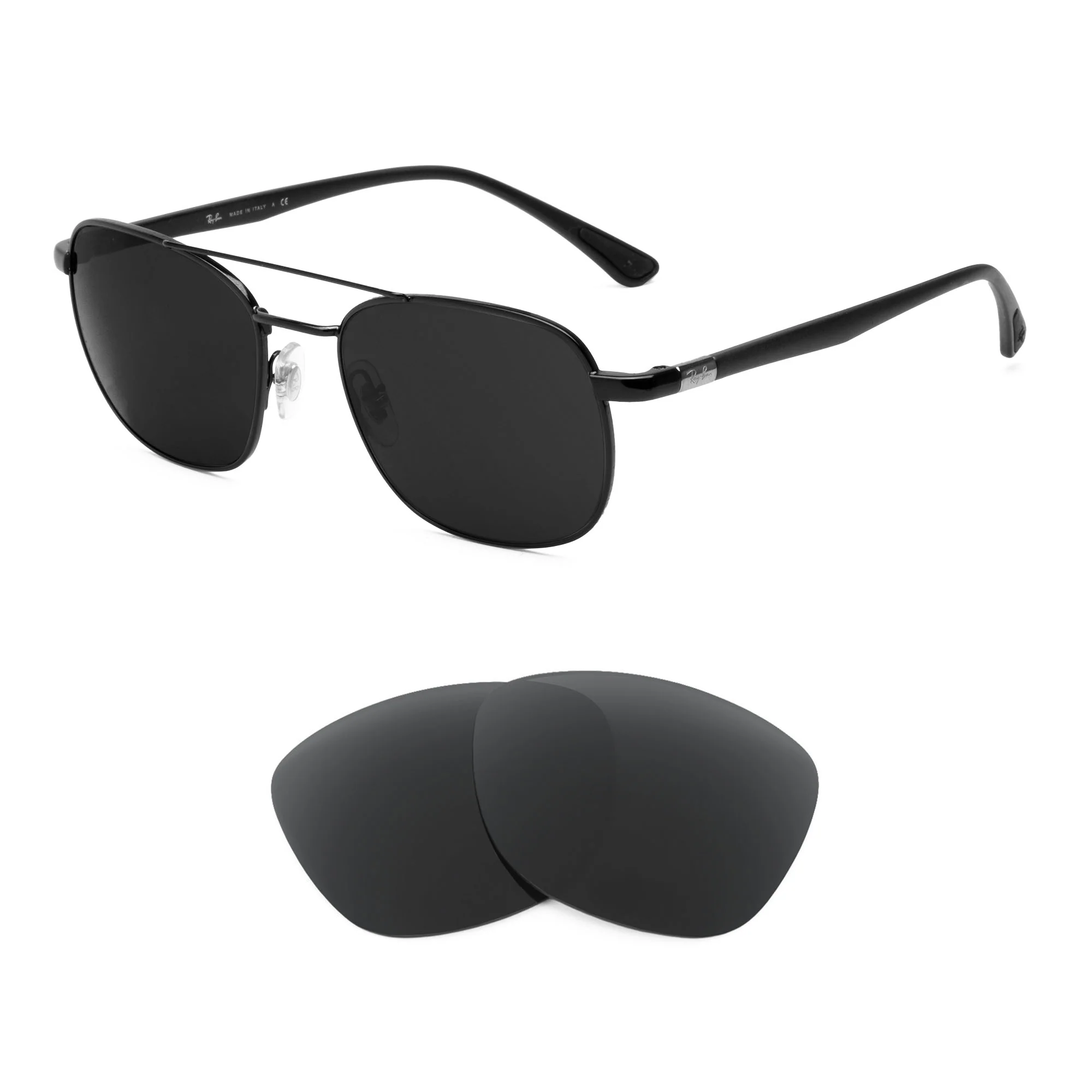 Revant Replacement Lenses for Ray-Ban RB3670 54mm