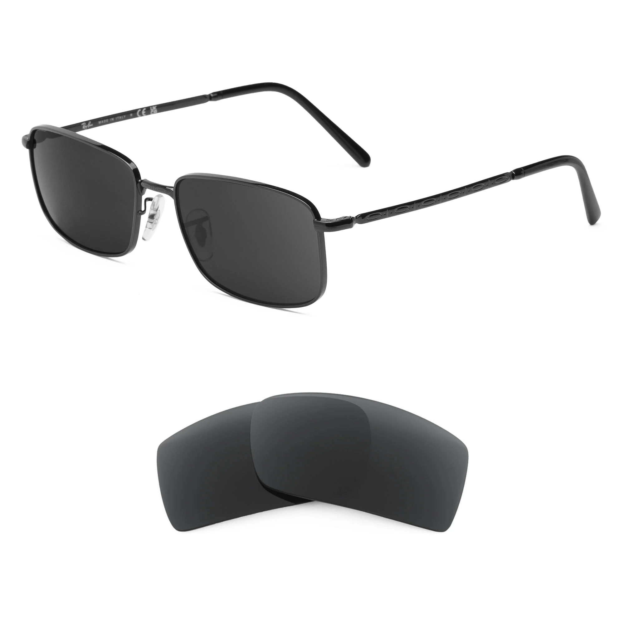Revant Replacement Lenses for Ray-Ban RB3717 57mm