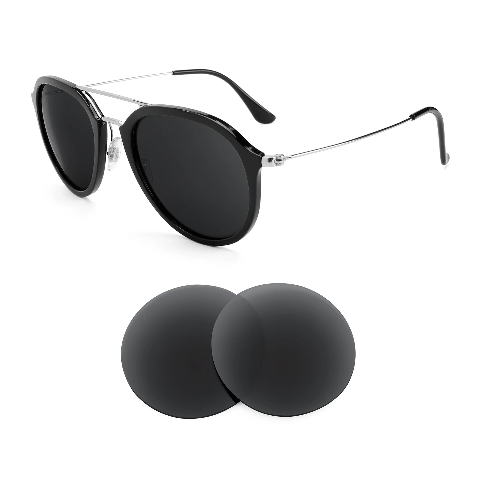 Revant Replacement Lenses for Ray-Ban RB4253 53mm