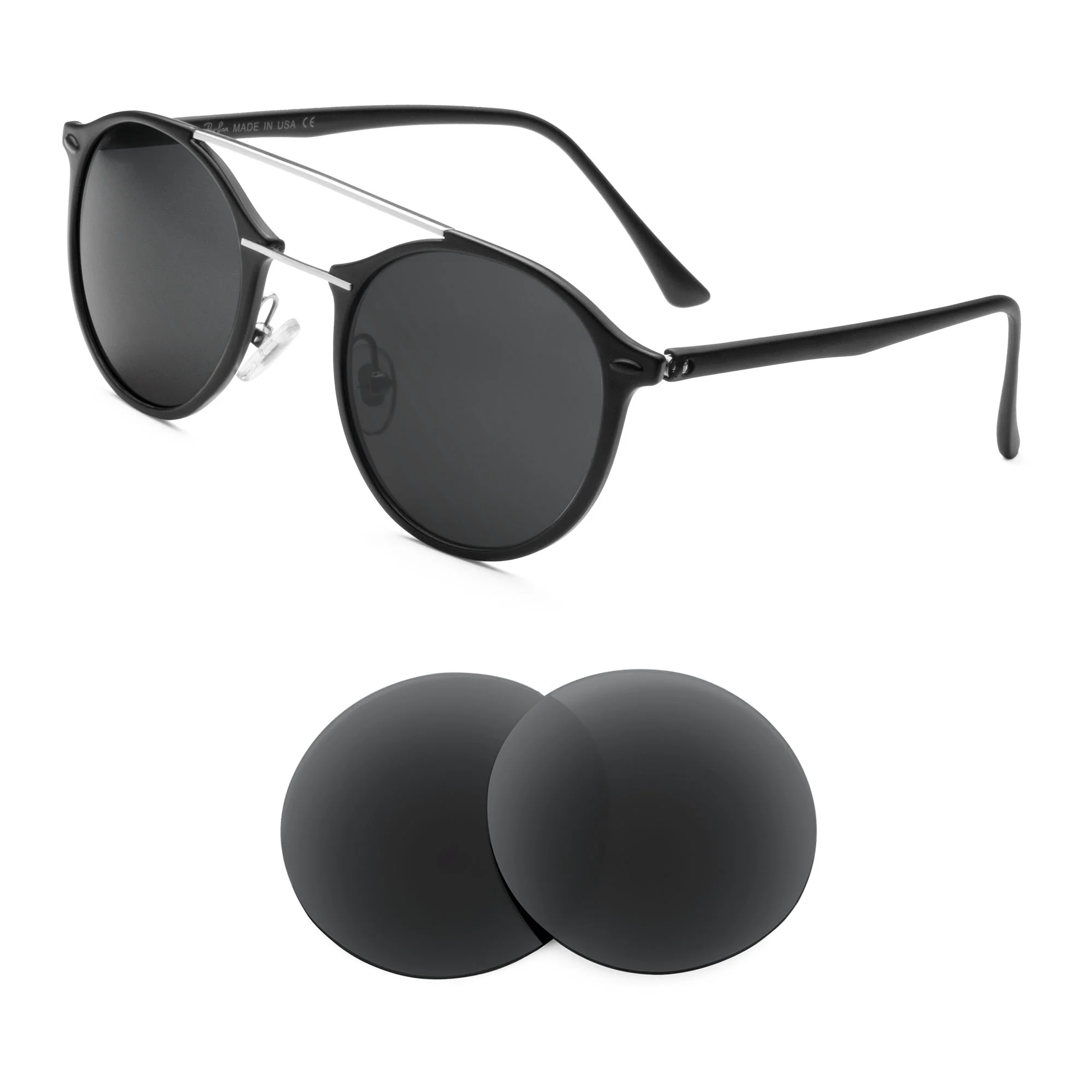 Revant Replacement Lenses for Ray-Ban RB4266 49mm
