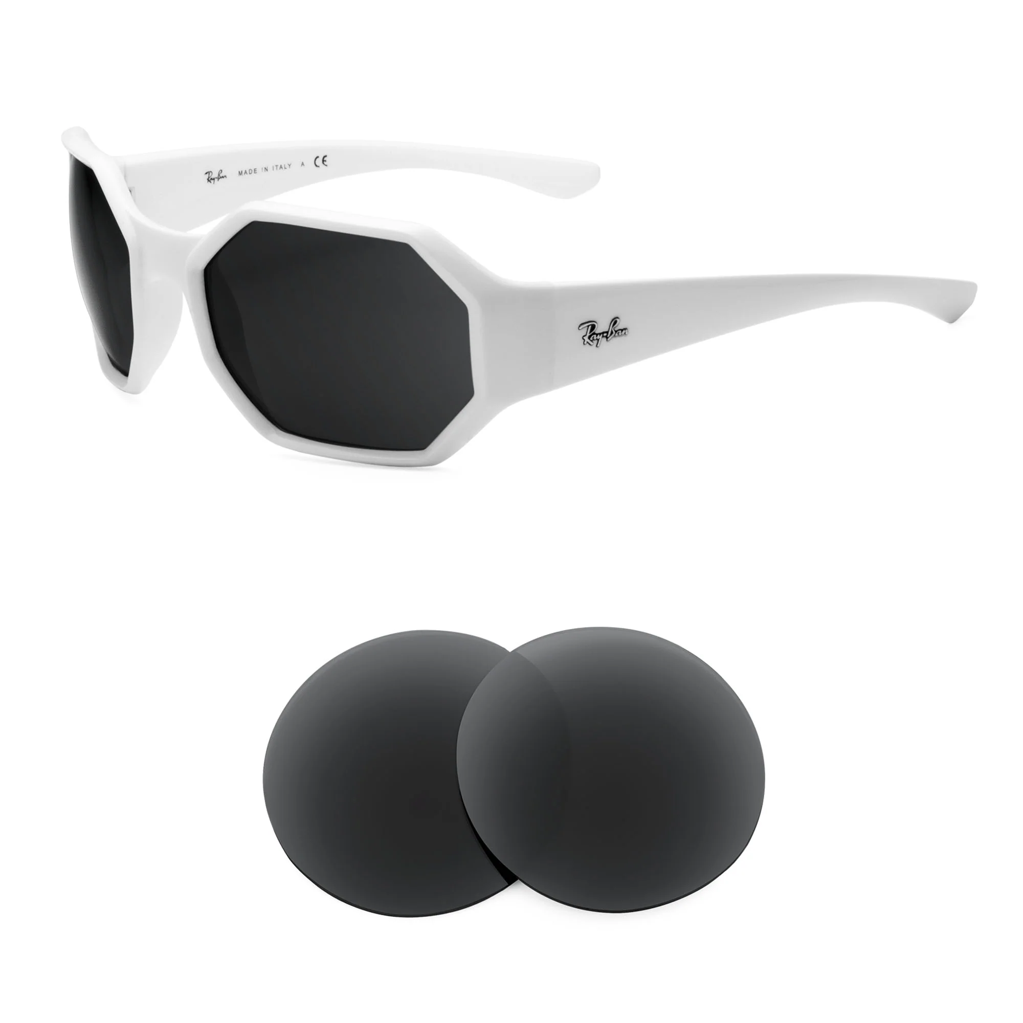 Revant Replacement Lenses for Ray-Ban RB4337 59mm
