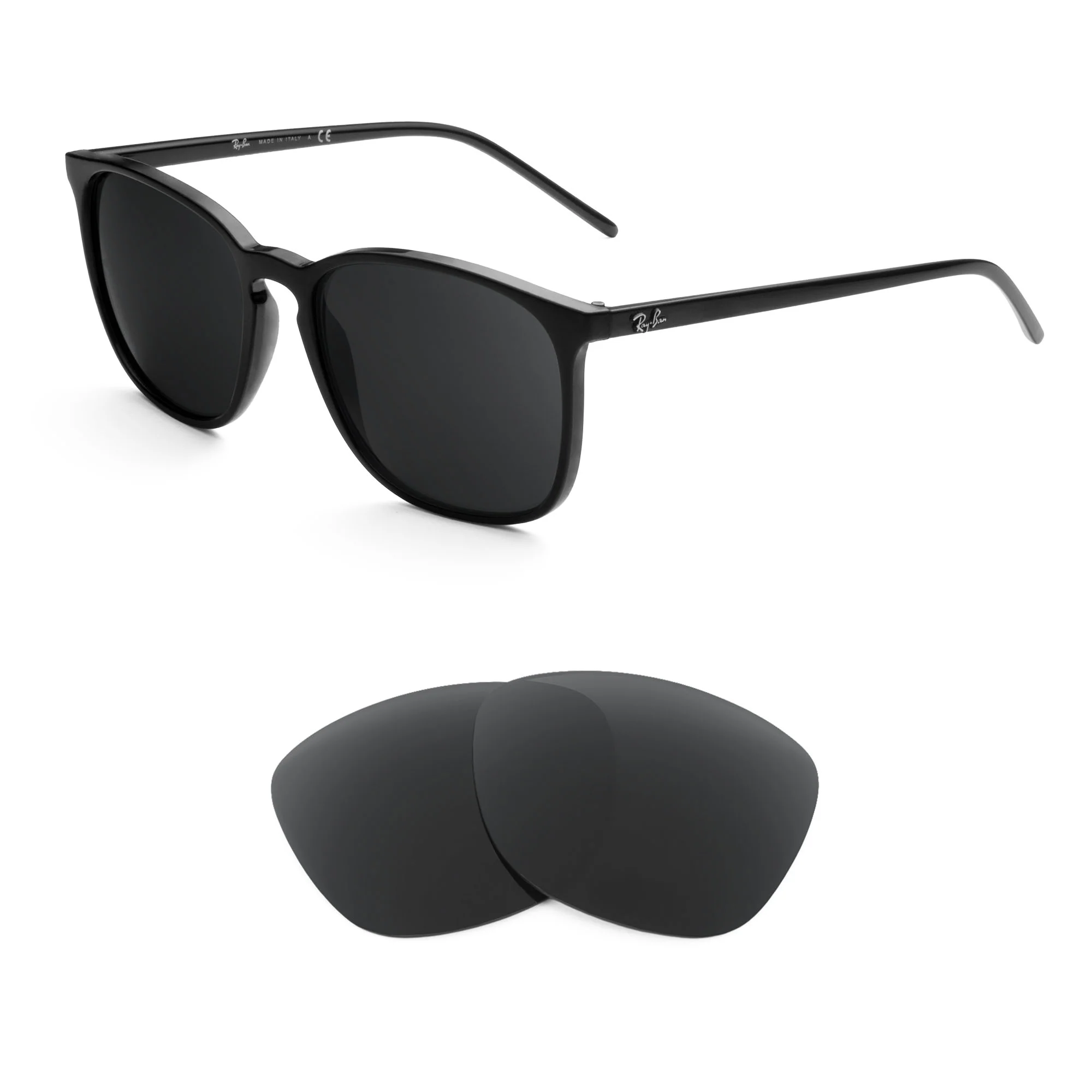 Revant Replacement Lenses for Ray-Ban RB4387 56mm