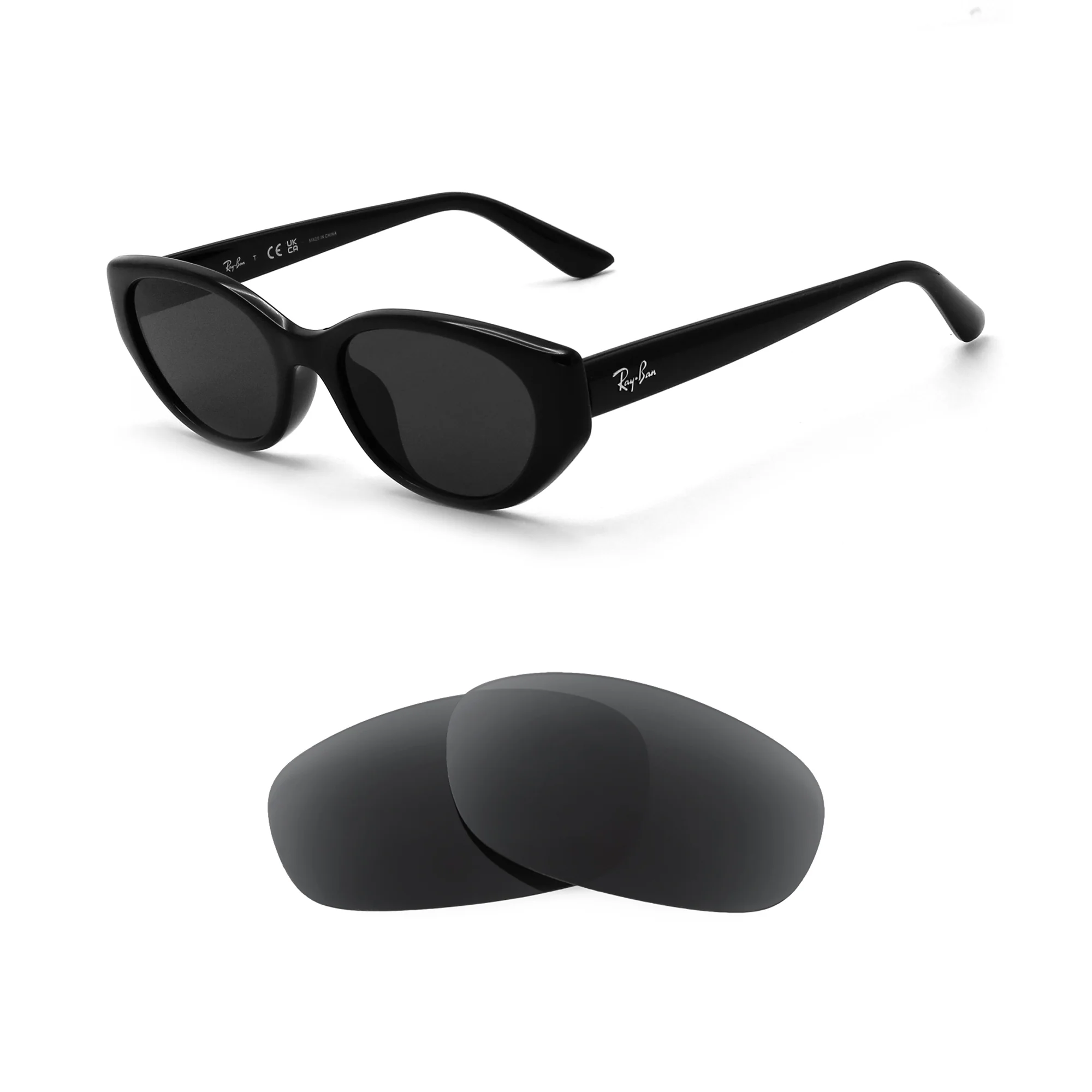 Revant Replacement Lenses for Ray-Ban RB4457D 55mm