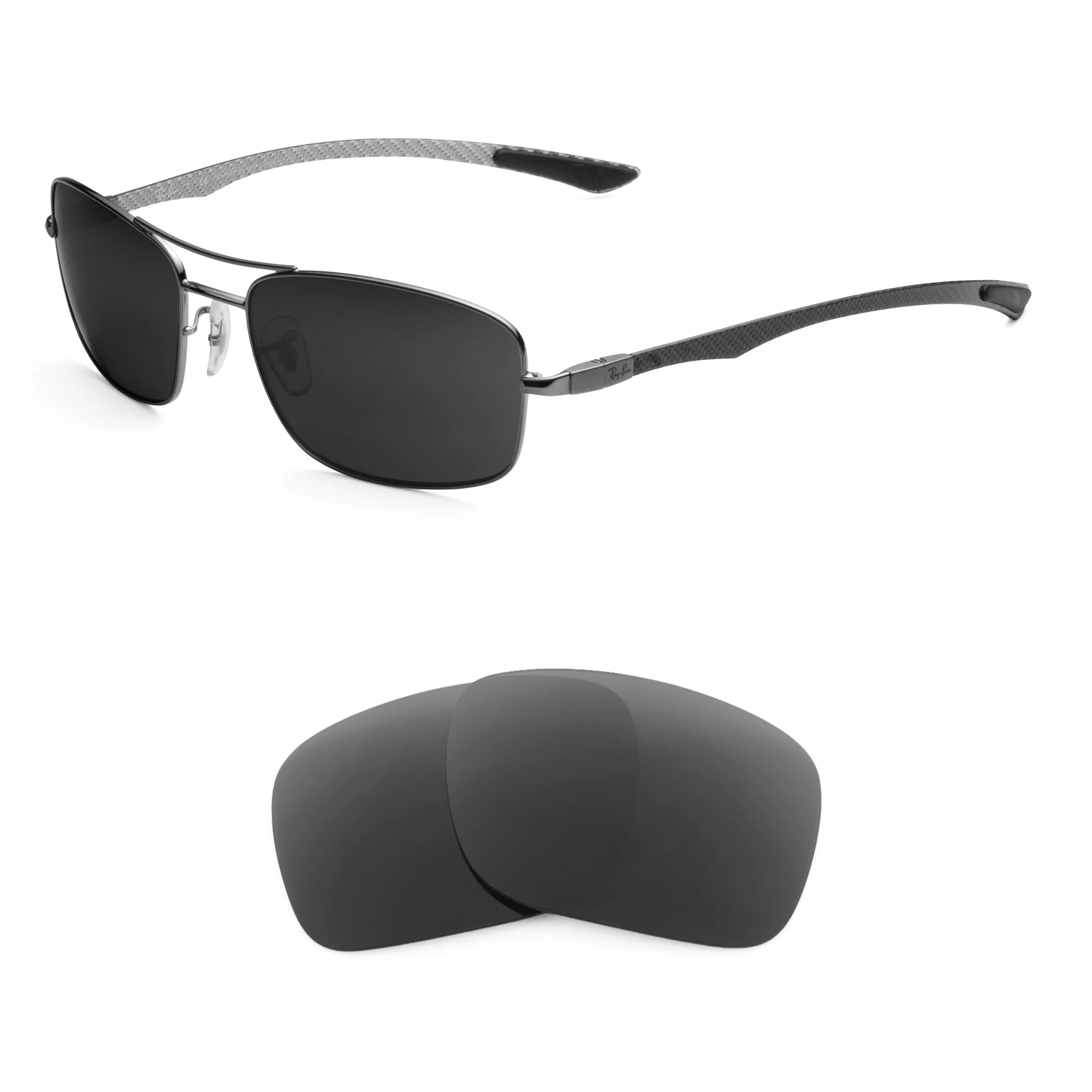 Revant Replacement Lenses for Ray-Ban RB8309 59mm
