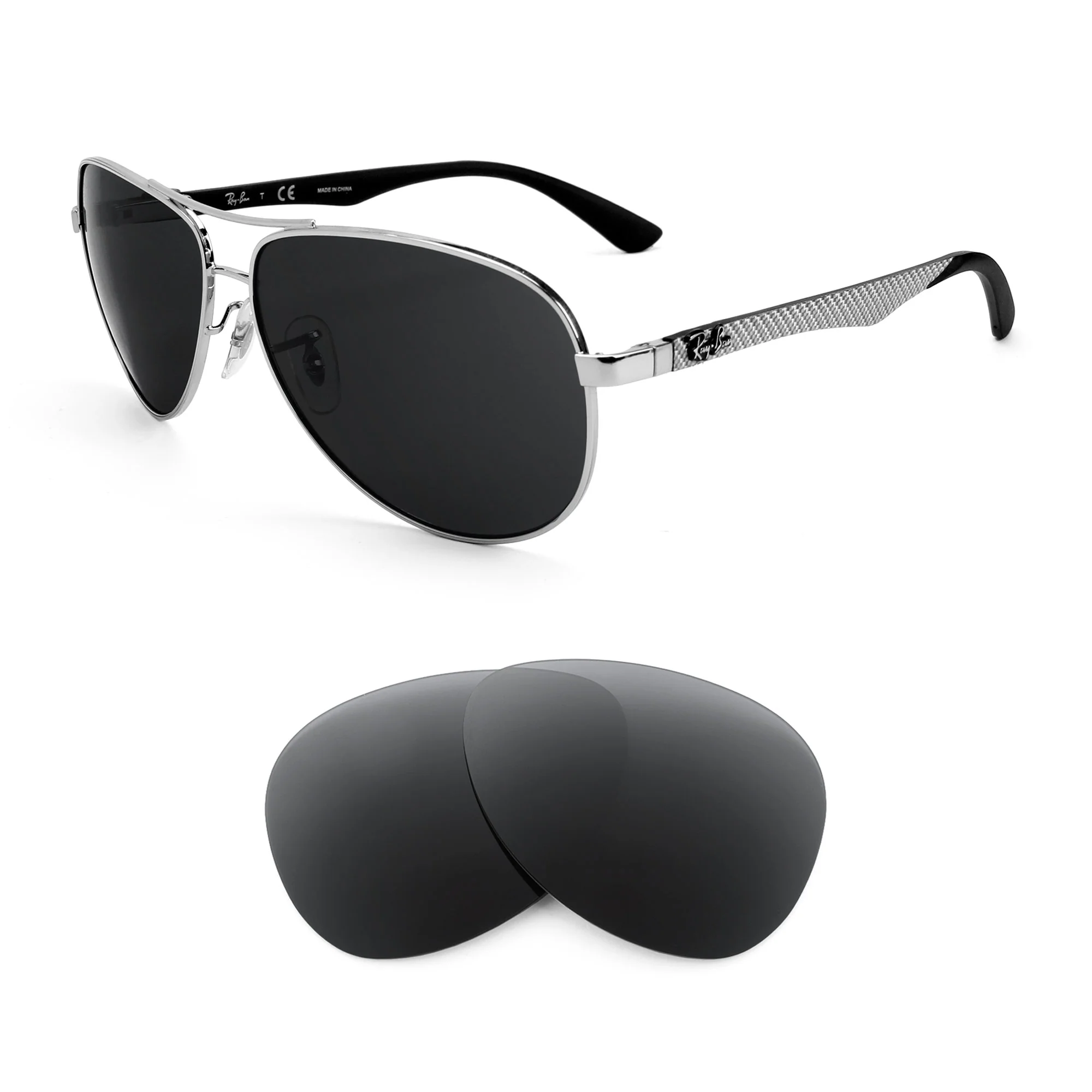 Revant Replacement Lenses for Ray-Ban RB8313 61mm