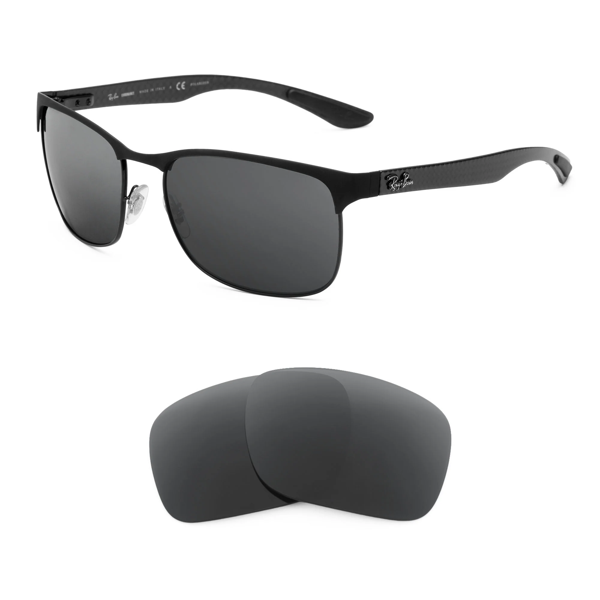 Revant Replacement Lenses for Ray-Ban RB8319CH 60mm