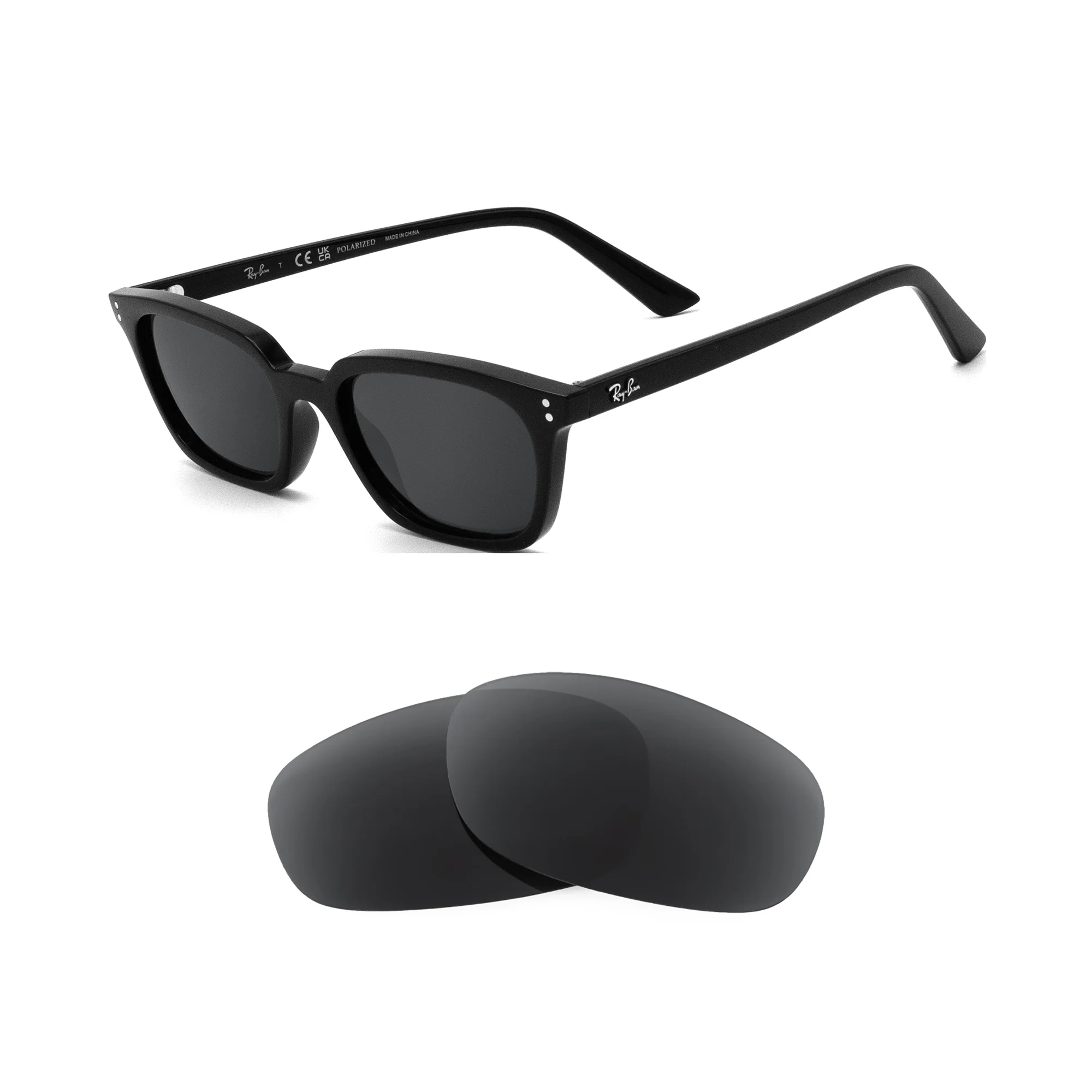 Revant Replacement Lenses for Ray-Ban Zaya RB4456 53mm