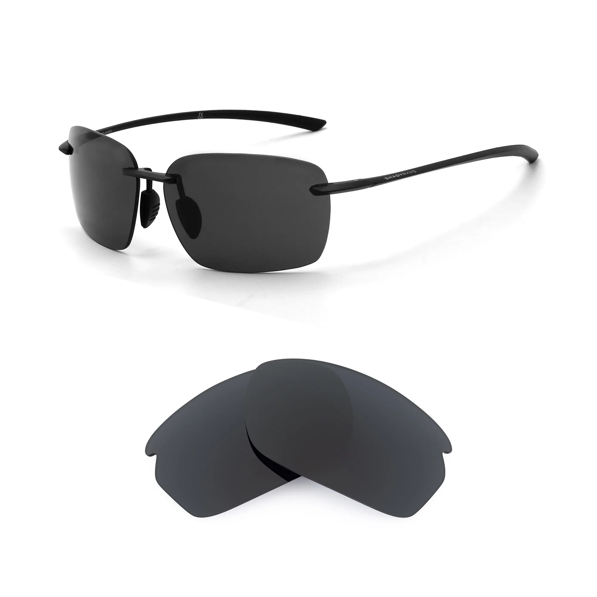 Revant Replacement Lenses for Shady Rays Huron Standard