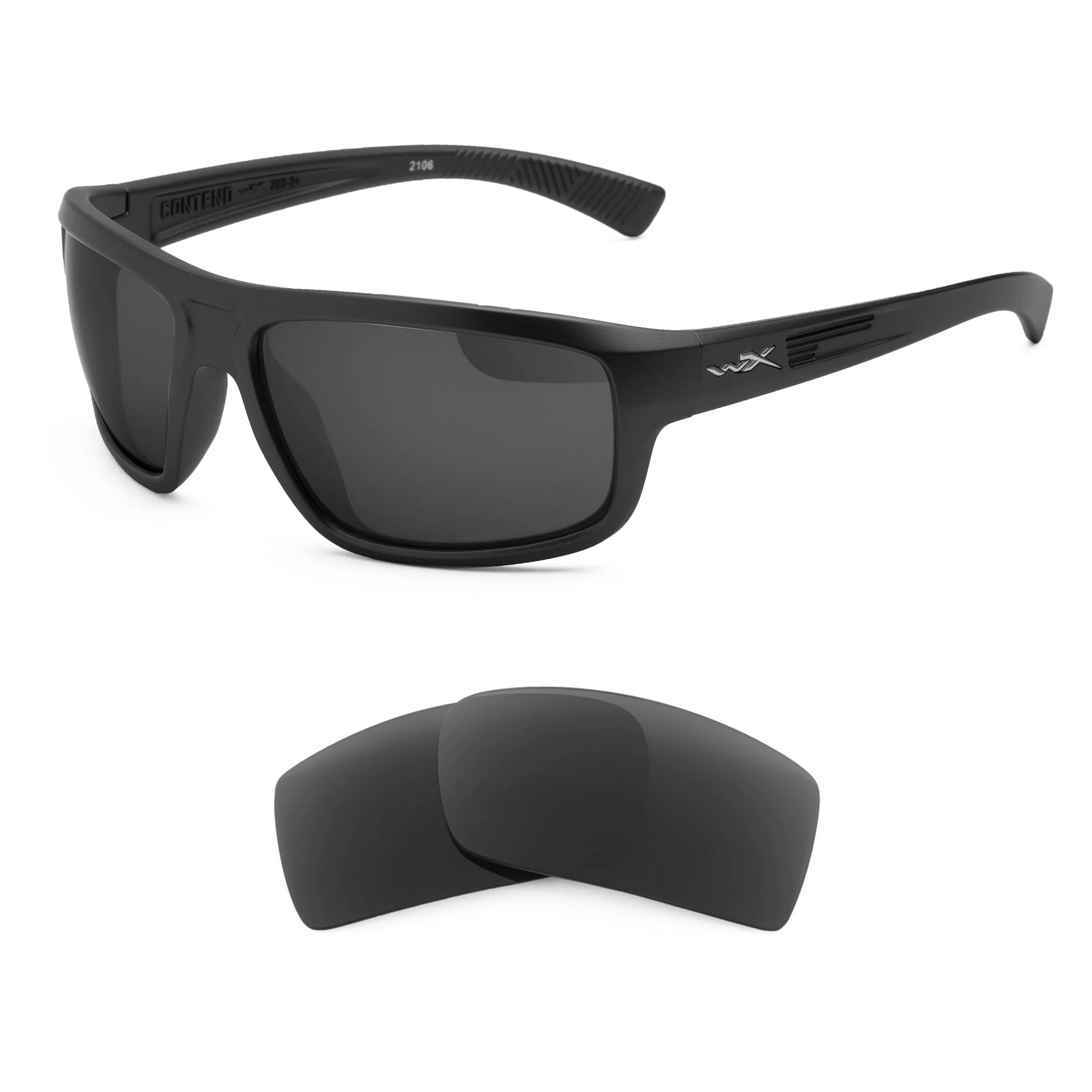 Revant Replacement Lenses for Wiley X Contend
