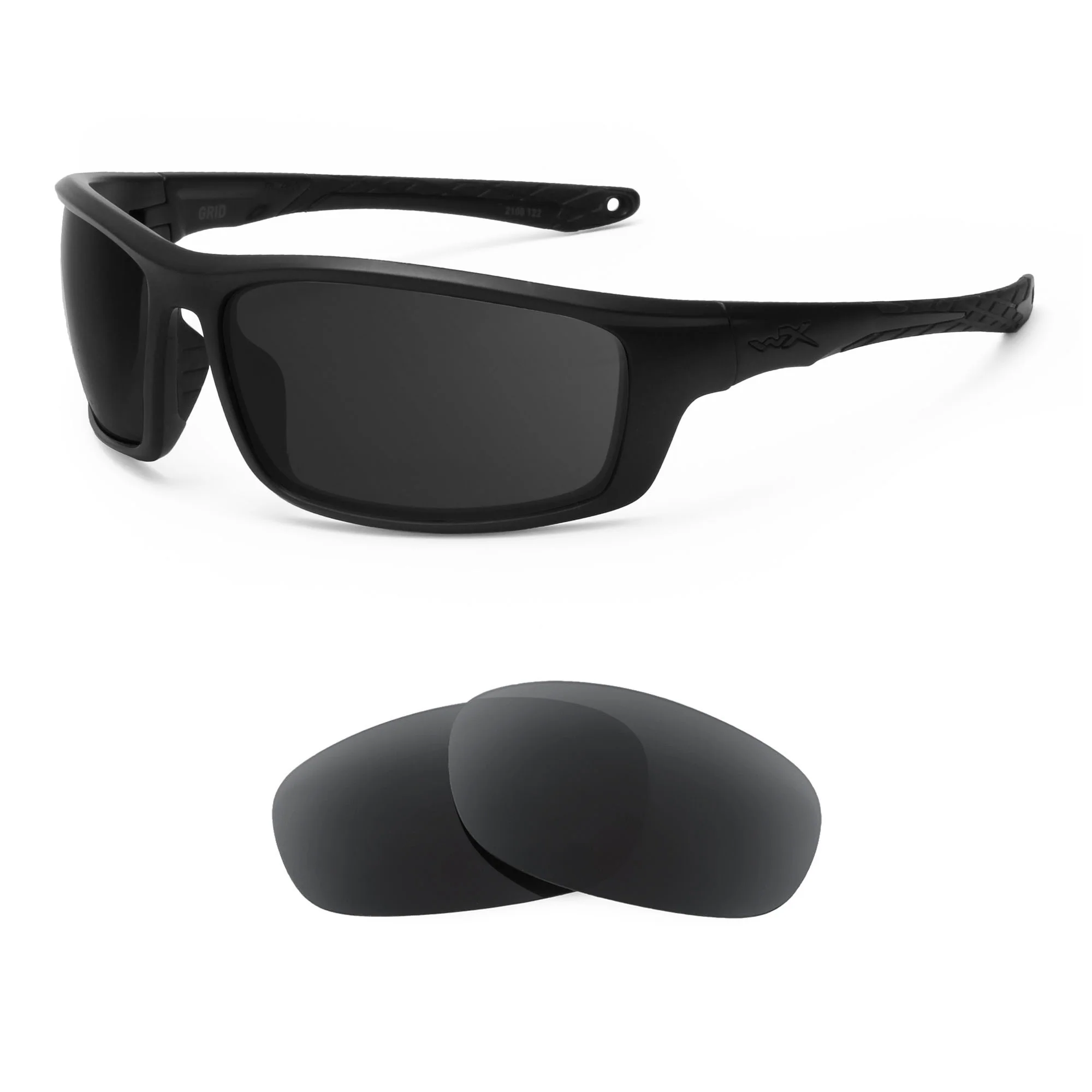 Revant Replacement Lenses for Wiley X Grid